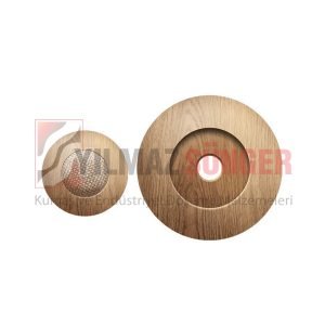 40 mm Button light special walnut