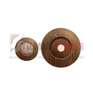 40 mm Button special walnut