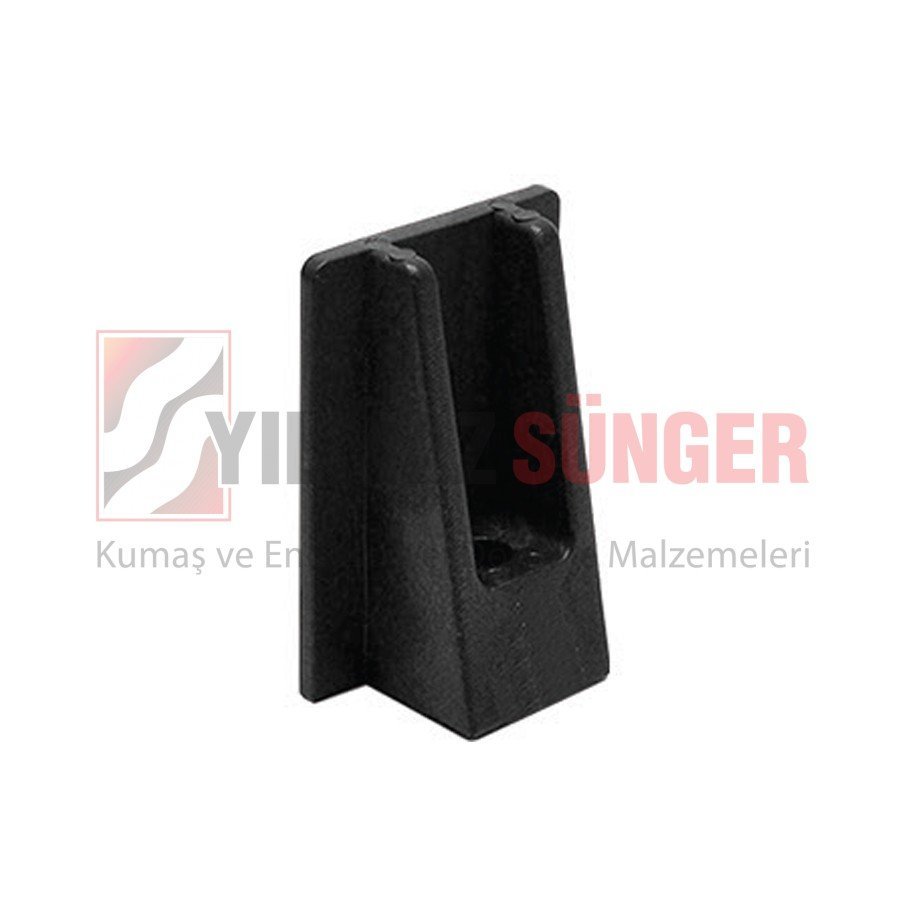 Concealed Foot Connection Plastic Black