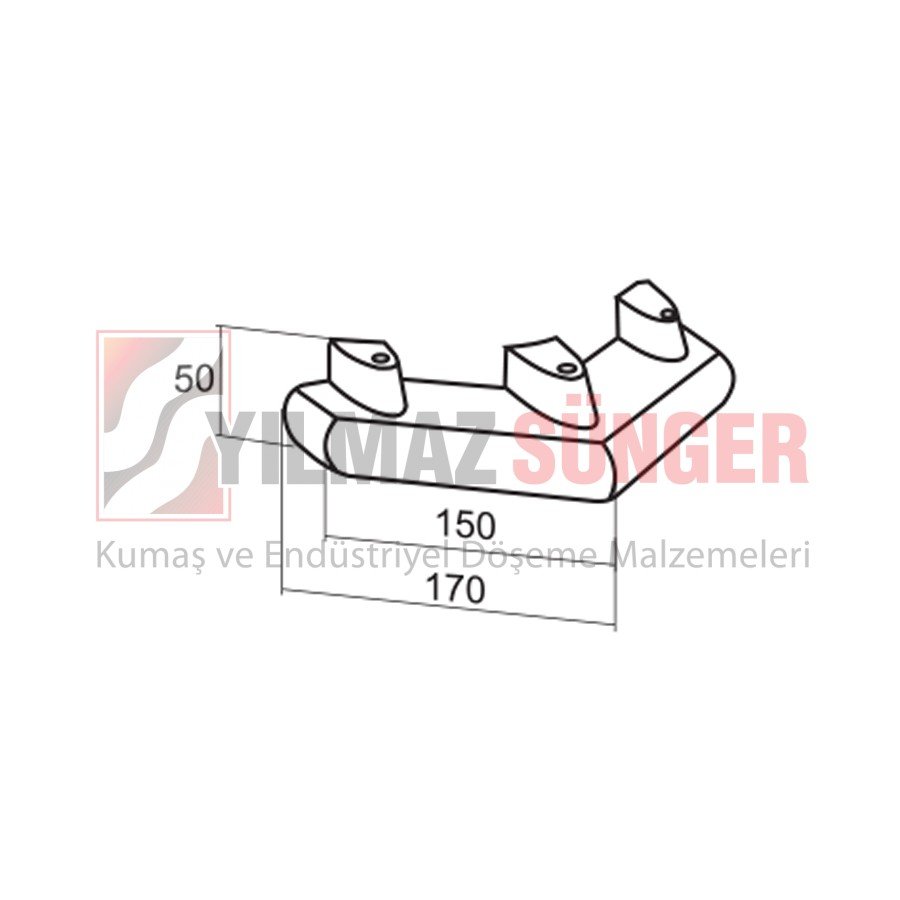 Başak chrome 17x17x5 cm