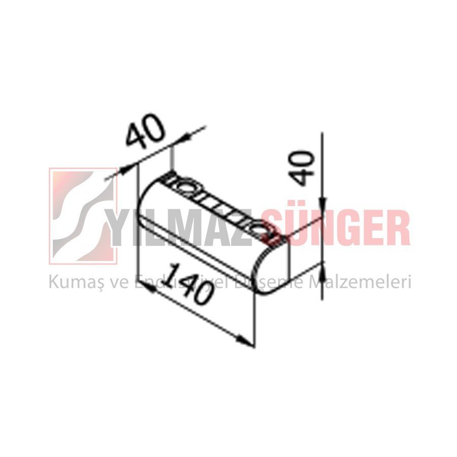 Vento chrome 14x4 cm